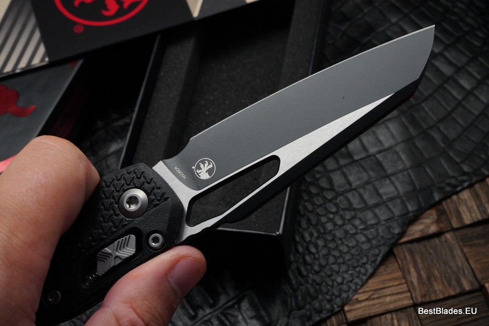 Microtech Knives MSI RAM LOK Black Polymer & Black M390MK 210T-1PMBK
