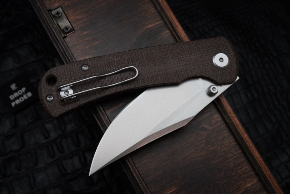 CKF Echo Balem Micarta (Elmax, micarta, Deduhin Design)