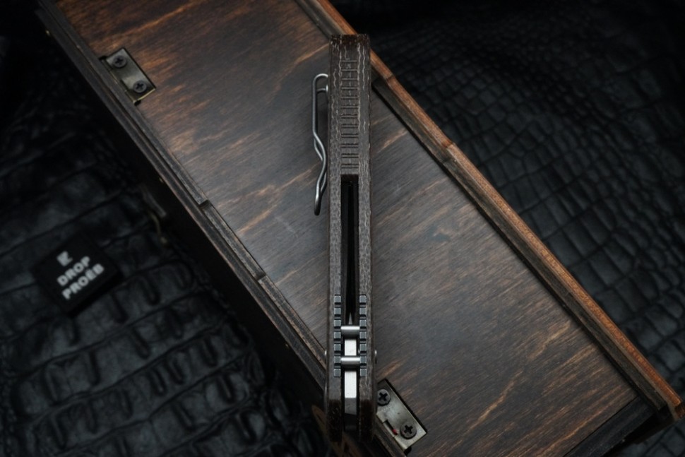 CKF Echo Balem Micarta (Elmax, micarta, Deduhin Design)