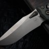 Microtech Marfione Select Amphibian RAM LOK Antique Green Frag Titanium Handles & Bronze M390MK & Bronzed Accents 137RL-13FRMS1