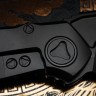 Microtech ANAX Titanium DLC Tanto M390 & Carbon Fiber Inlay 191C-1DLCTCFITI