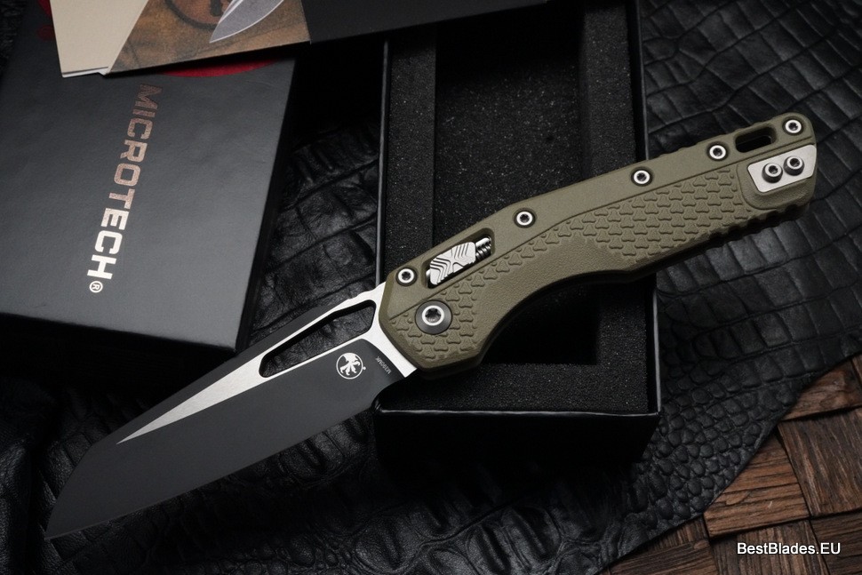 Microtech Knives MSI RAM LOK Black Polymer & Black M390MK 210T-1PMOD