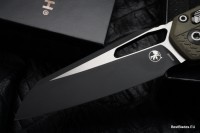 Microtech Knives MSI RAM LOK Black Polymer &amp; Black M390MK 210T-1PMOD