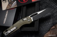 Microtech Knives MSI RAM LOK Black Polymer &amp; Black M390MK 210T-1PMOD