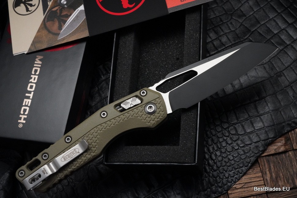 Microtech Knives MSI RAM LOK Black Polymer & Black M390MK 210T-1PMOD