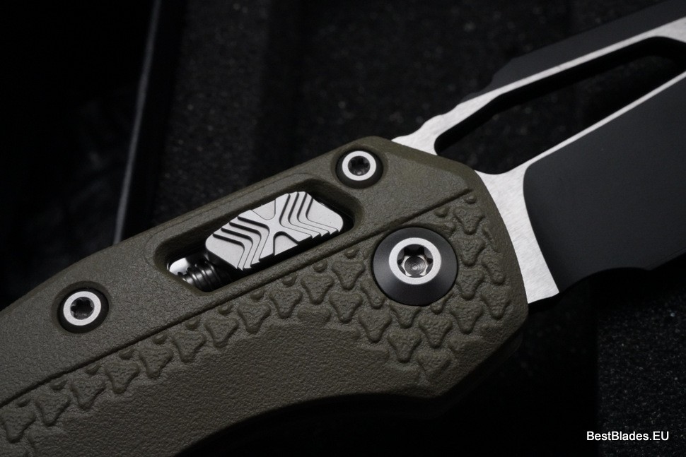 Microtech Knives MSI RAM LOK Black Polymer & Black M390MK 210T-1PMOD