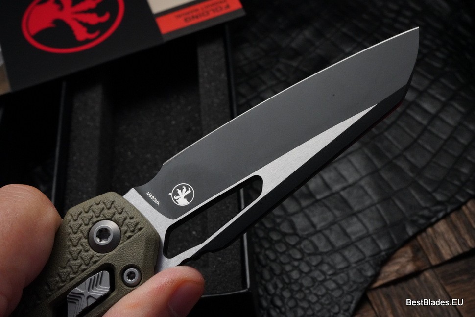 Microtech Knives MSI RAM LOK Black Polymer & Black M390MK 210T-1PMOD