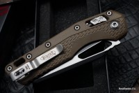 Microtech Knives MSI RAM LOK Black Polymer &amp; Black M390MK 210T-1PMDE