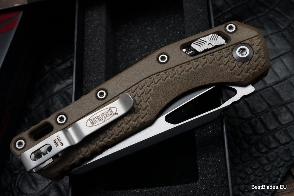 Microtech Knives MSI RAM LOK Black Polymer & Black M390MK 210T-1PMDE