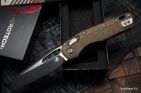 Microtech Knives MSI RAM LOK Black Polymer &amp; Black M390MK 210T-1PMDE