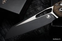 Microtech Knives MSI RAM LOK Black Polymer &amp; Black M390MK 210T-1PMDE