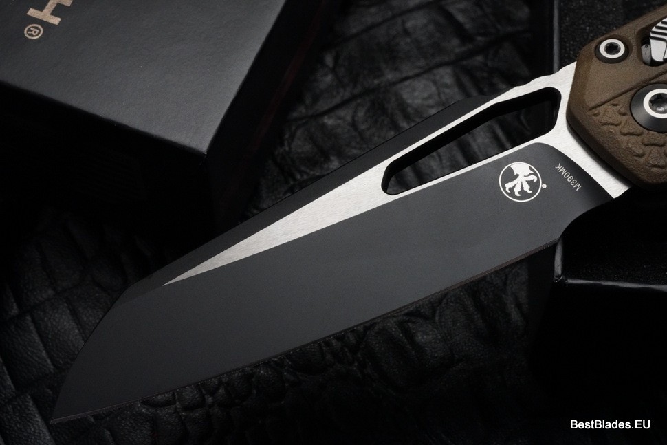 Microtech Knives MSI RAM LOK Black Polymer & Black M390MK 210T-1PMDE