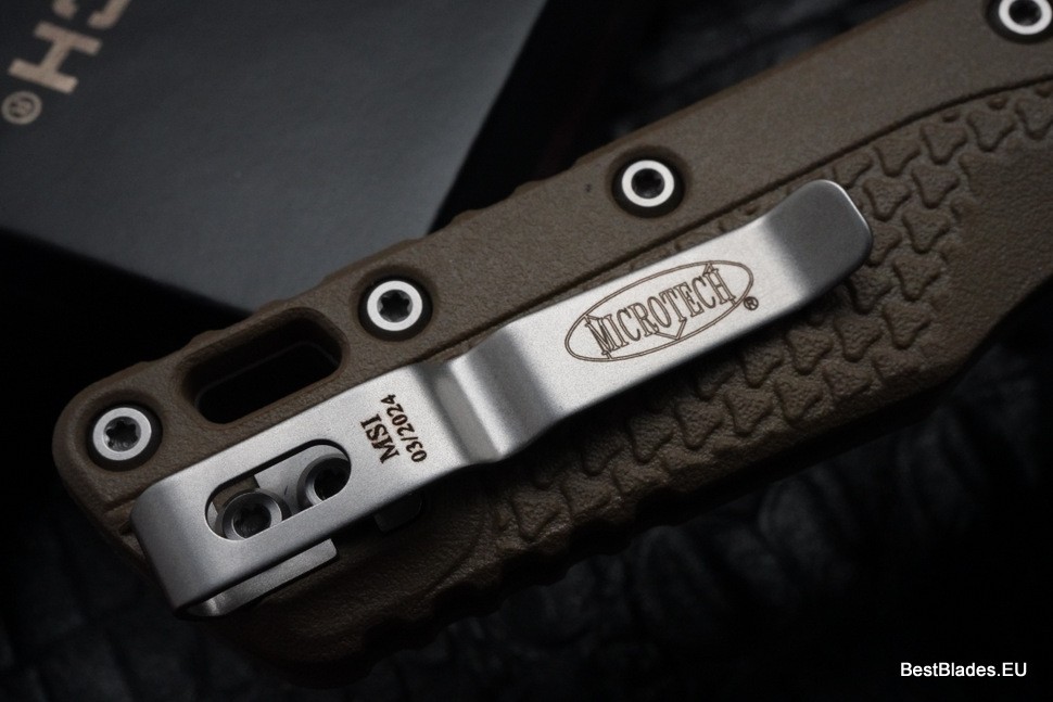 Microtech Knives MSI RAM LOK Black Polymer & Black M390MK 210T-1PMDE