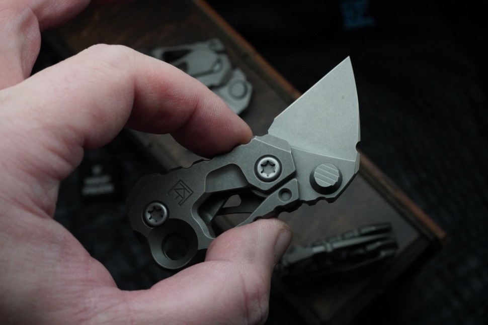 CKF/Konygin Kek (M398, Ti, slipjoint)