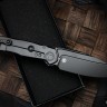 Microtech ANAX Titanium DLC & Carbon Fiber Inlay 190C-1DLCTCFITI