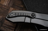 Microtech ANAX Titanium DLC &amp; Carbon Fiber Inlay 190C-1DLCTCFITI
