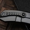 Microtech ANAX Titanium DLC & Carbon Fiber Inlay 190C-1DLCTCFITI