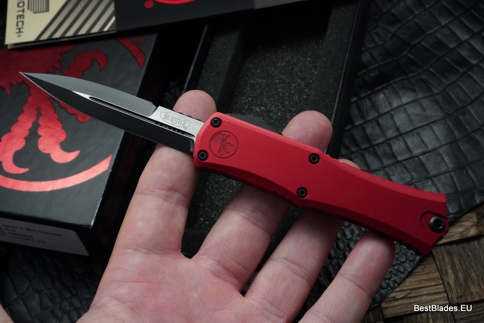 Microtech Knives Mini Hera 2 Red Standard w/ Bayonet M390MK 1701M-1RD