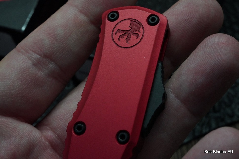 Microtech Knives Mini Hera 2 Red Standard w/ Bayonet M390MK 1701M-1RD