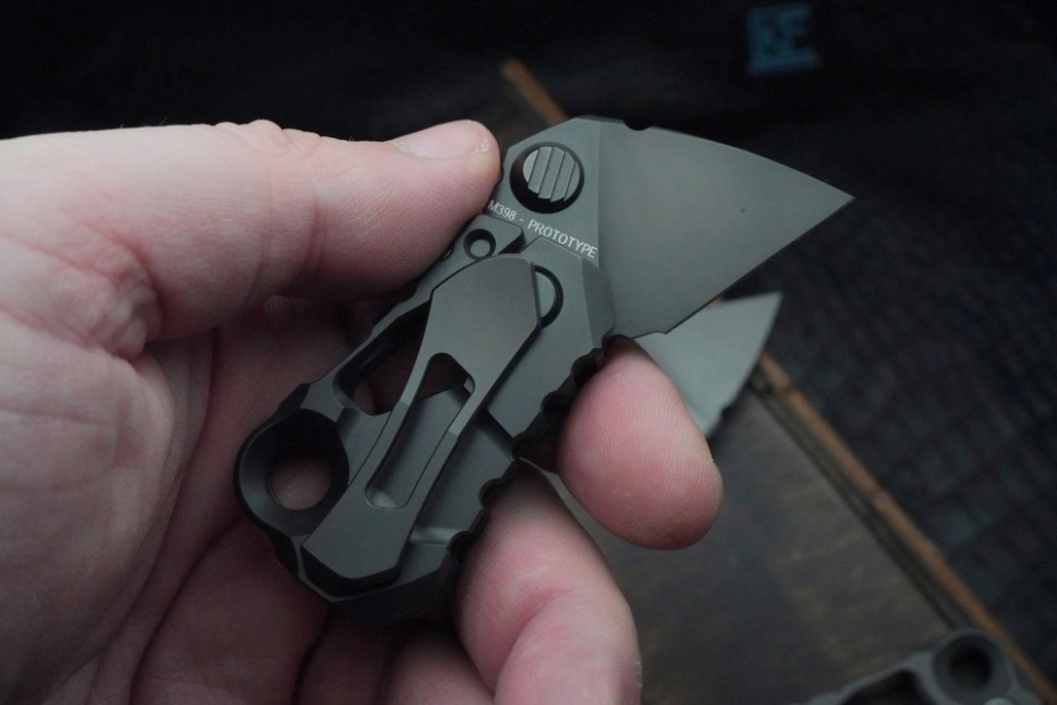 CKF/Konygin Kek DLC (M398, Ti, slipjoint)