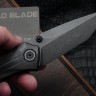 Poikilo Blade Tuna Standard 1 w/ Woodgrain Carbon Fiber Handles & Dark Stonewash M398