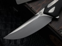 Poikilo Blade Orca Standard w/ Titanium Handles &amp; Pearlescent Stonewash M398