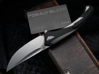 Poikilo Blade Orca Standard w/ Titanium Handles &amp; Pearlescent Stonewash M398