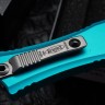 Microtech Knives Mini Hera 2 Stonewash Bayonet M390MK & Turquoise 1701M-10TQ