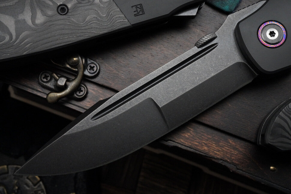 CKF/Bob Terzuola Eagle Rock -Zirc S90V Blackwash-