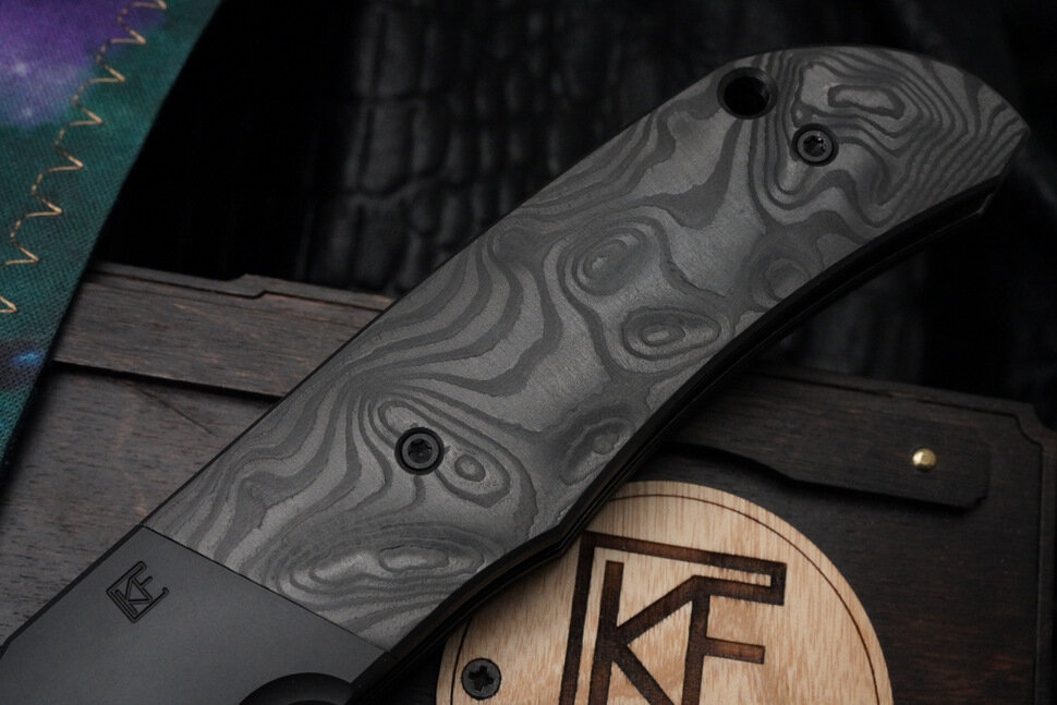 CKF/Bob Terzuola Eagle Rock -Zirc S90V Blackwash-