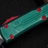 Microtech Ultratech Bounty Hunter w/ Tanto Stonewash Full Serrated 123-12BH