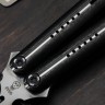 Poikilo Blade Nova S2 Dark Stonewash Titanium Handles w/ Two Tone DLC M390