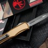 Microtech Knives Hera II Apocalyptic Double Edge w/ Tan Handle 1702-10APTA