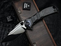 Integral RATAX collab (CKF, Marfione, Konygin) - BW handle, DLC mirror blade