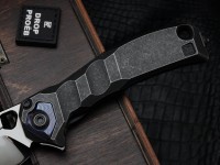 Integral RATAX collab (CKF, Marfione, Konygin) - BW handle, DLC mirror blade