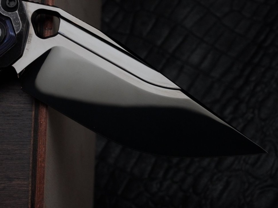 Integral RATAX collab (CKF, Marfione, Konygin) - BW handle, DLC mirror blade