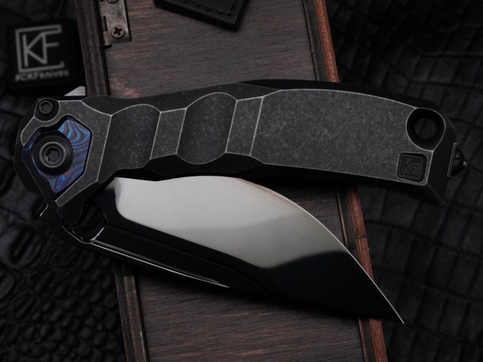 Integral RATAX collab (CKF, Marfione, Konygin) - BW handle, DLC mirror blade