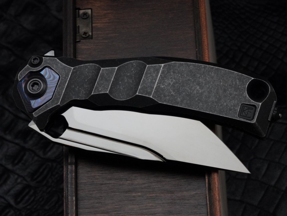 Integral RATAX collab (CKF, Marfione, Konygin) - BW handle, DLC mirror blade