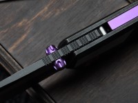 Poikilo Blade Komodo w/ Titanium Handles &amp; Two Tone Dark Stonewash M398