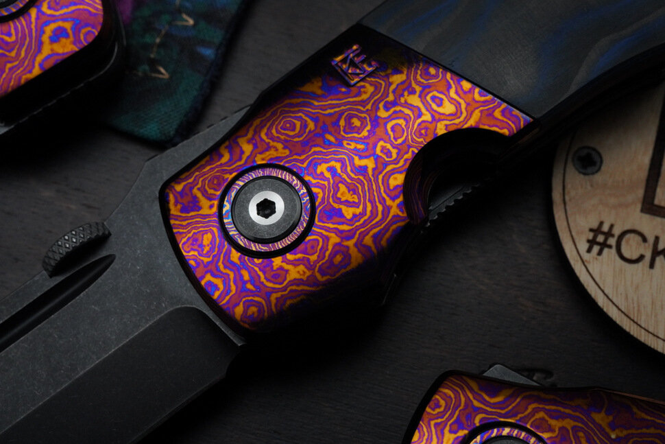 CKF/Bob Terzuola Eagle Rock -Timascus S90V-