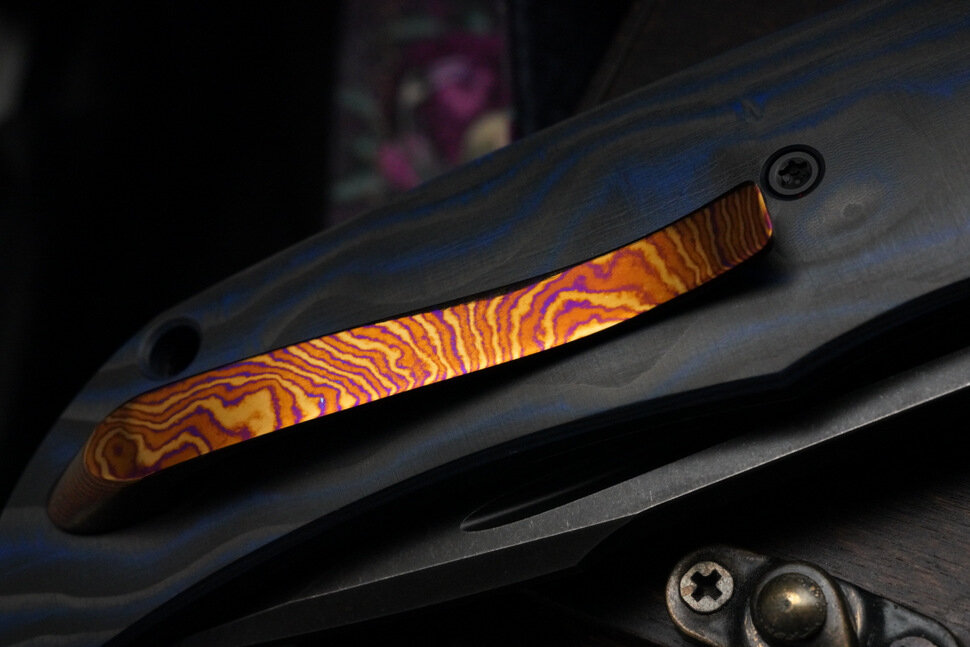 CKF/Bob Terzuola Eagle Rock -Timascus S90V-