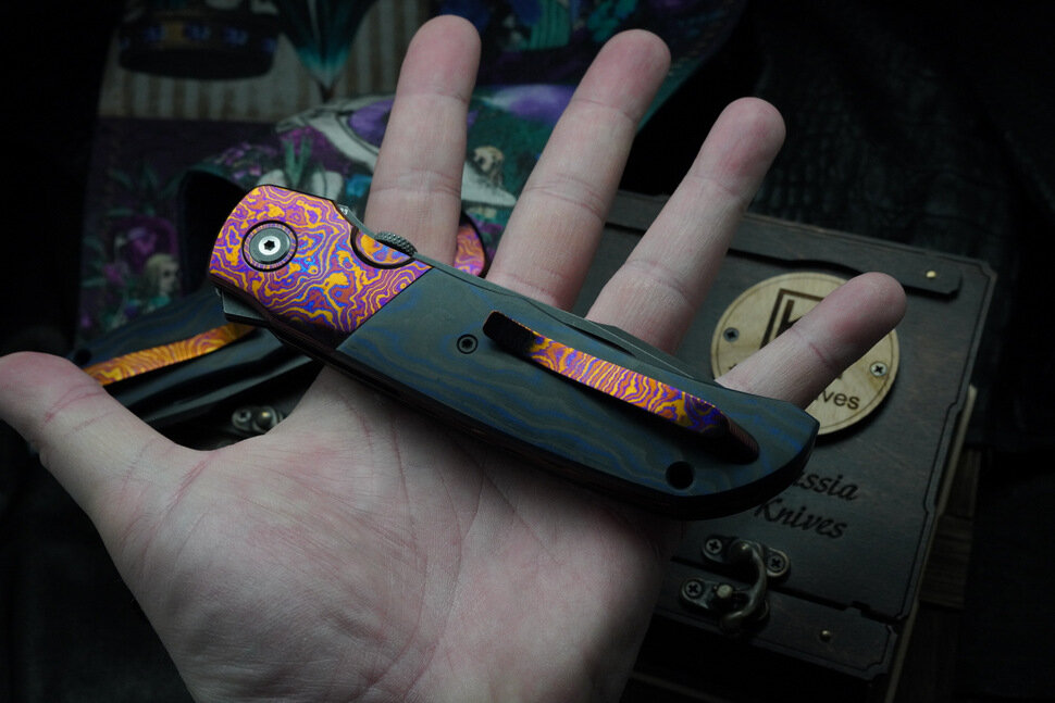 CKF/Bob Terzuola Eagle Rock -Timascus S90V-