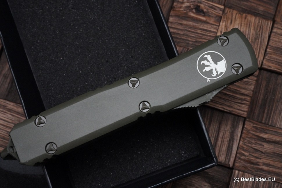 Microtech Ultratech Cerakote OD Green Single Edge 121-1COD