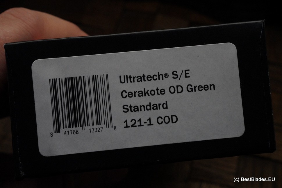 Microtech Ultratech Cerakote OD Green Single Edge 121-1COD