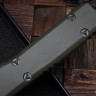 Microtech Ultratech Cerakote OD Green Single Edge 121-1COD