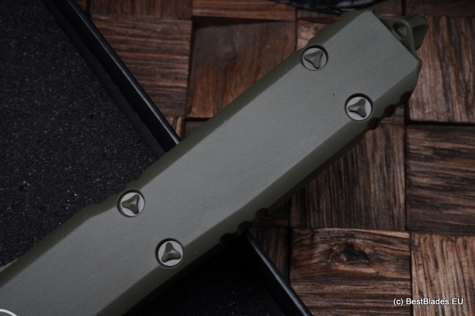 Microtech Ultratech Cerakote OD Green Single Edge 121-1COD