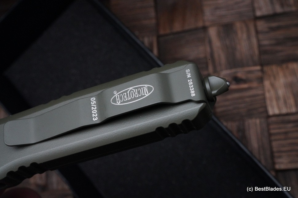 Microtech Ultratech Cerakote OD Green Single Edge 121-1COD