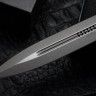 Microtech Knives Hera II Apocalyptic Double Edge w/ Black Handle 1702-10AP