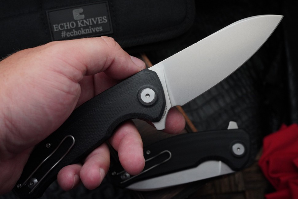 CKF Echo Natriks BLACK (S35VN, G10, Pozdnyakov Design)