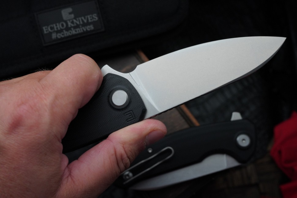 CKF Echo Natriks BLACK (S35VN, G10, Pozdnyakov Design)